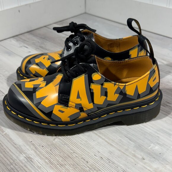 Dr Doc Martens 1461‎ Airwair Retro Vintage Smooth Leather Oxford men shoe size 4 - Picture 2 of 9